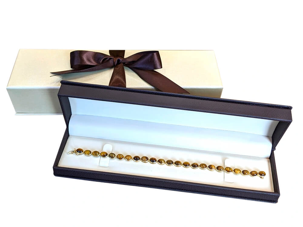 Gemstone rings in The Natural Gemstone Company custom made packaging