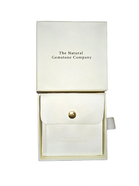 Gemstone rings in The Natural Gemstone Company custom made packaging