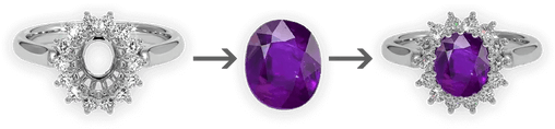 Design your own jewelry steps