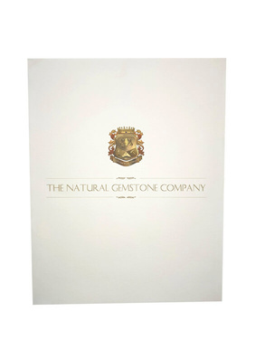 Gemstone rings in The Natural Gemstone Company custom made packaging