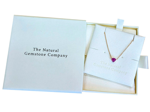 Gemstone rings in The Natural Gemstone Company custom made packaging