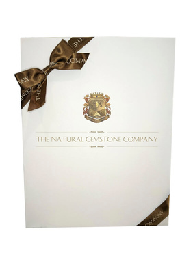 Gemstone rings in The Natural Gemstone Company custom made packaging