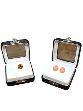 Gemstone rings in The Natural Gemstone Company custom made packaging